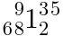 mmultiscripts example